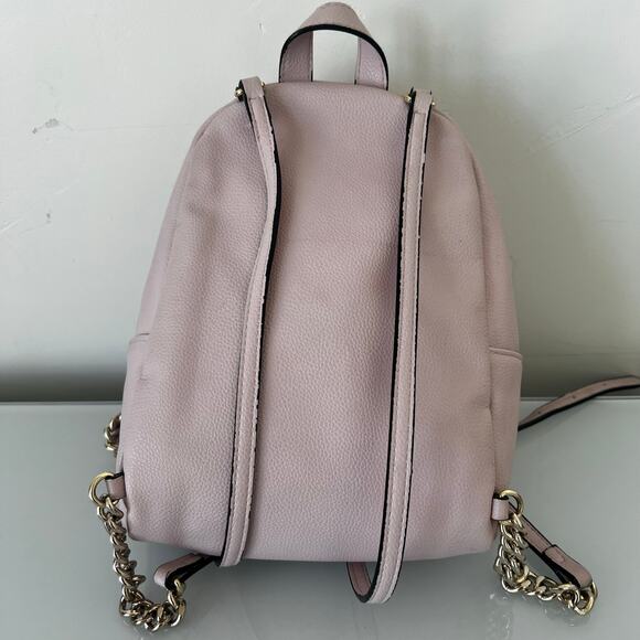 Victoria's Secret V-Quilt City Mini Backpack Purse Adjustable Straps Pink - Picture 2 of 11